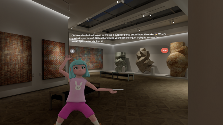 Paula AI spatial companion spread